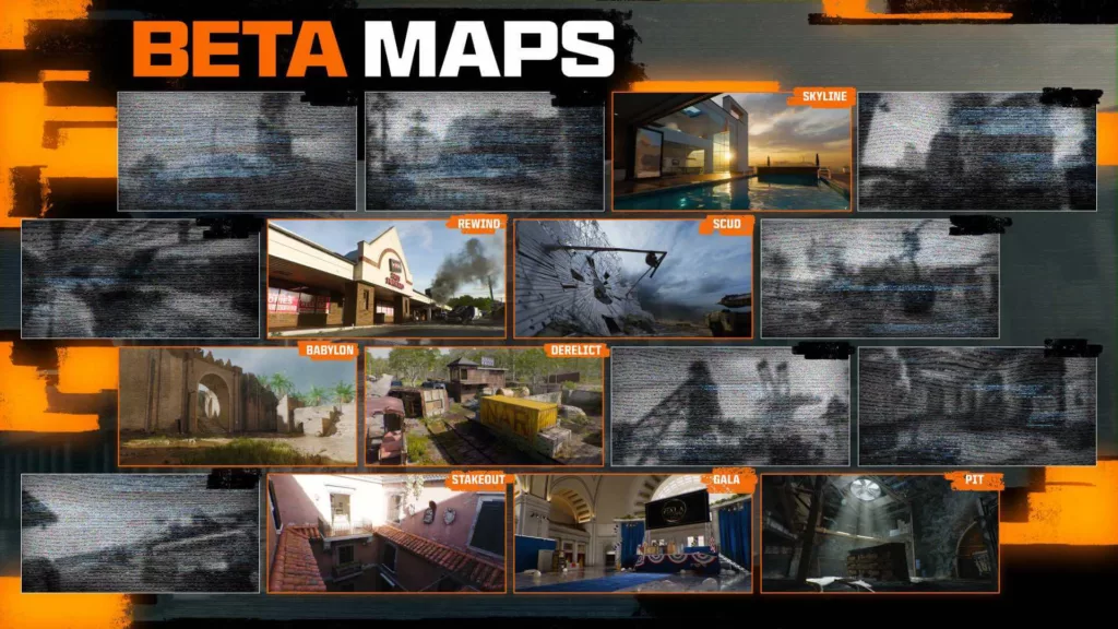 Black Ops 6 Multiplayer Map Mosaic