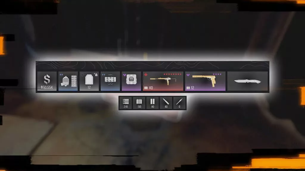 Screenshot of the new inventory system in Warzone after the Call of Duty: Black Ops 6 update