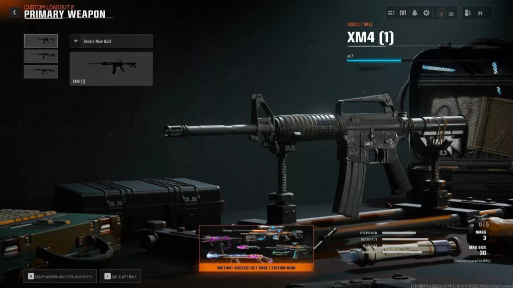 The XM4 in Black Ops 6