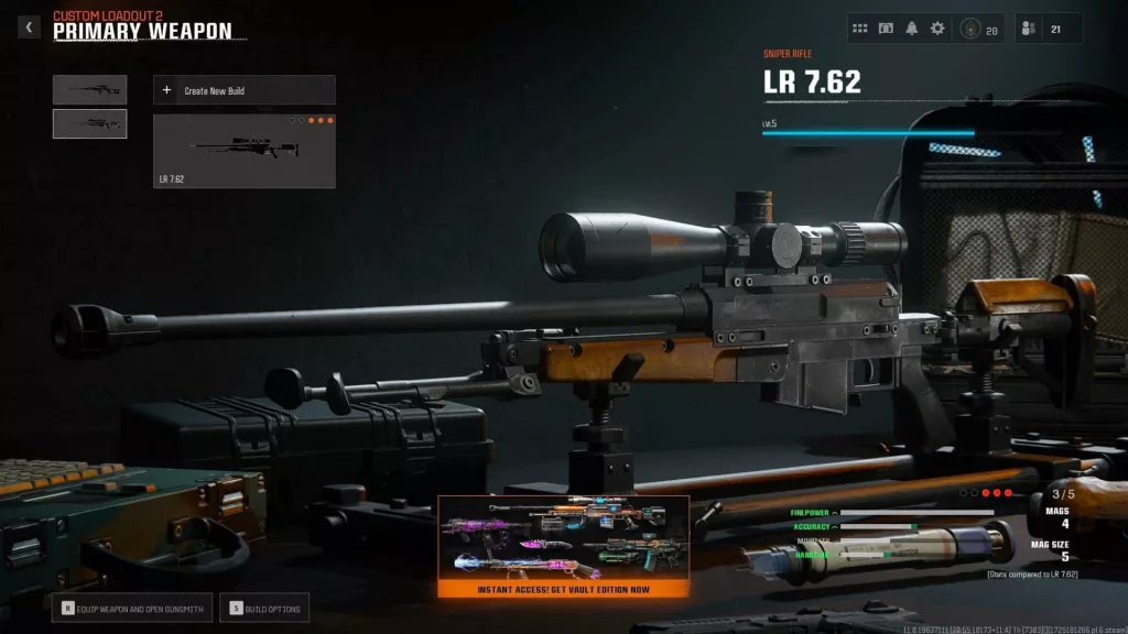 The LR 7.62 in Black Ops 6