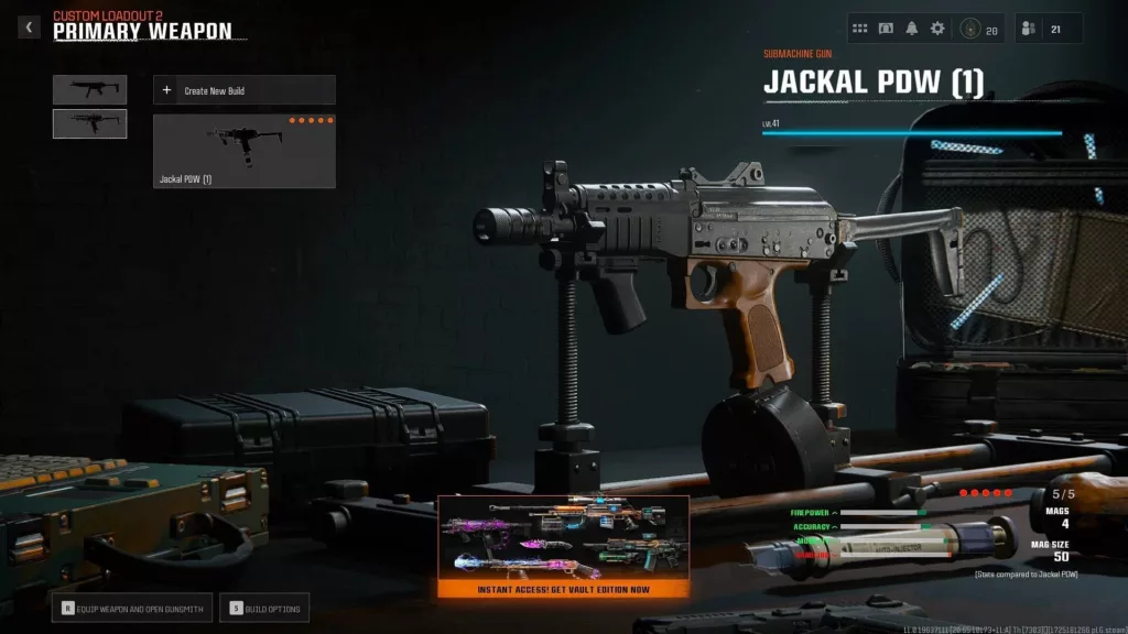 The Jackal PDW in Black Ops 6