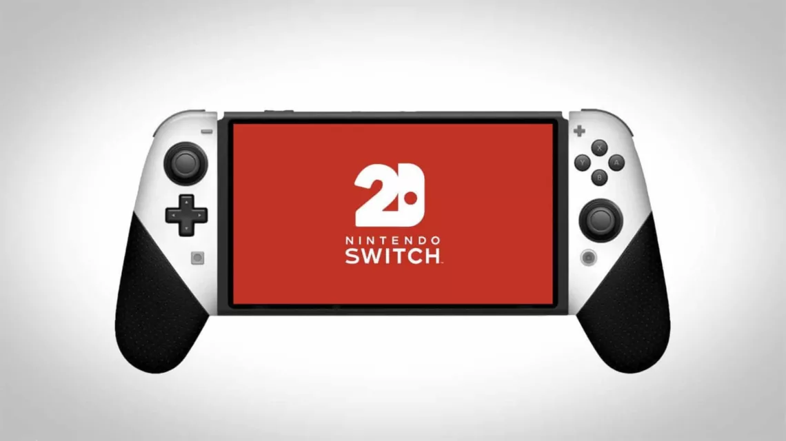 Concept art around the design of the Nintendo Switch 2